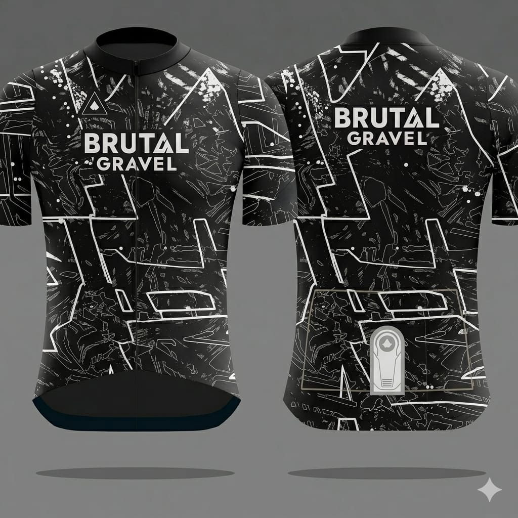 Jersey Negro Brutal Gravel